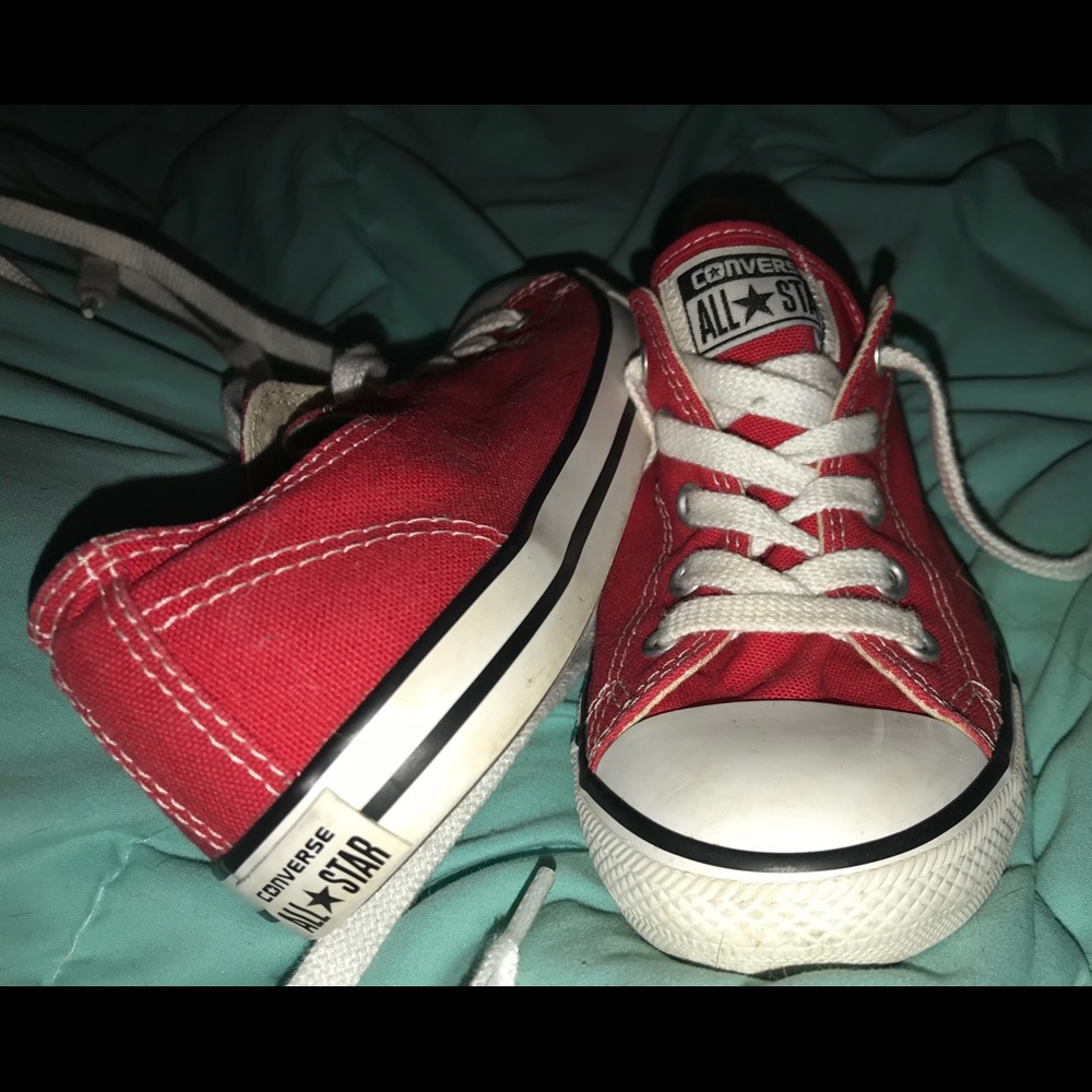Red Converse - Picture 2 of 4